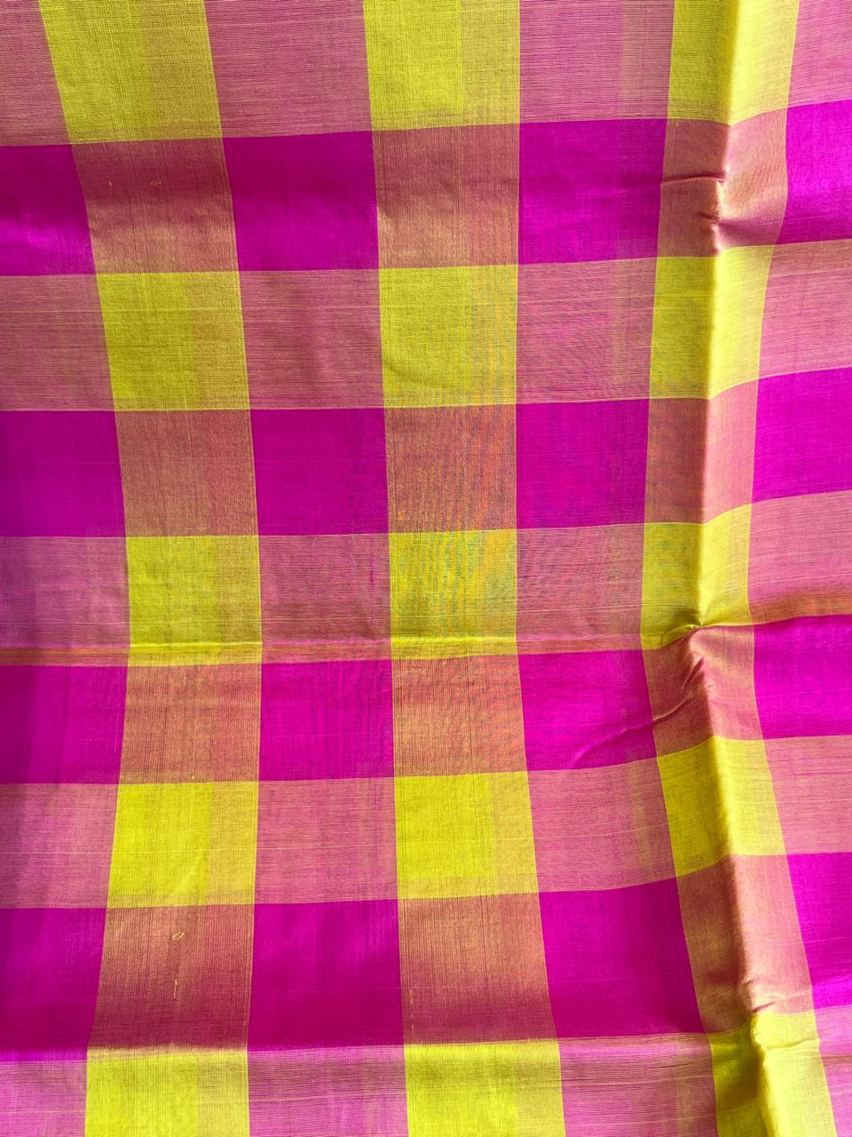 Ranjana: Kattam Silk Cotton Kanjeevaram