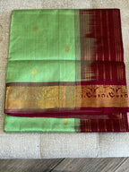 Manjari: Silk Cotton Kanjeevaram, Yaanai Border