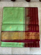 Manjari: Silk Cotton Kanjeevaram, Yaanai Border
