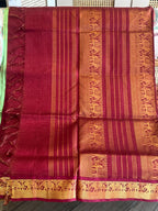 Manjari: Silk Cotton Kanjeevaram, Yaanai Border