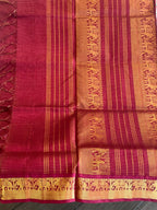 Manjari: Silk Cotton Kanjeevaram, Yaanai Border