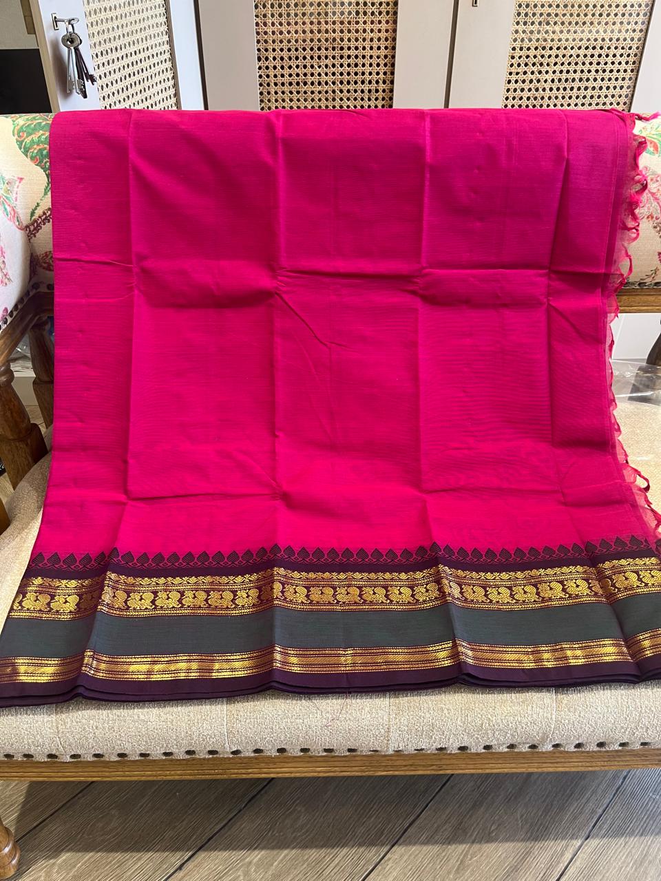 Rani: Pure Kanchipuram Cotton Saree
