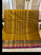 Peetambari: Pure Kanchipuram Cotton Saree