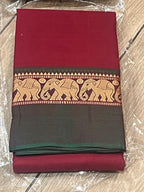Gajendra: Pure Kanchipuram Cotton Saree