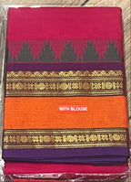 Manjari: Pure Kanchipuram Cotton Saree