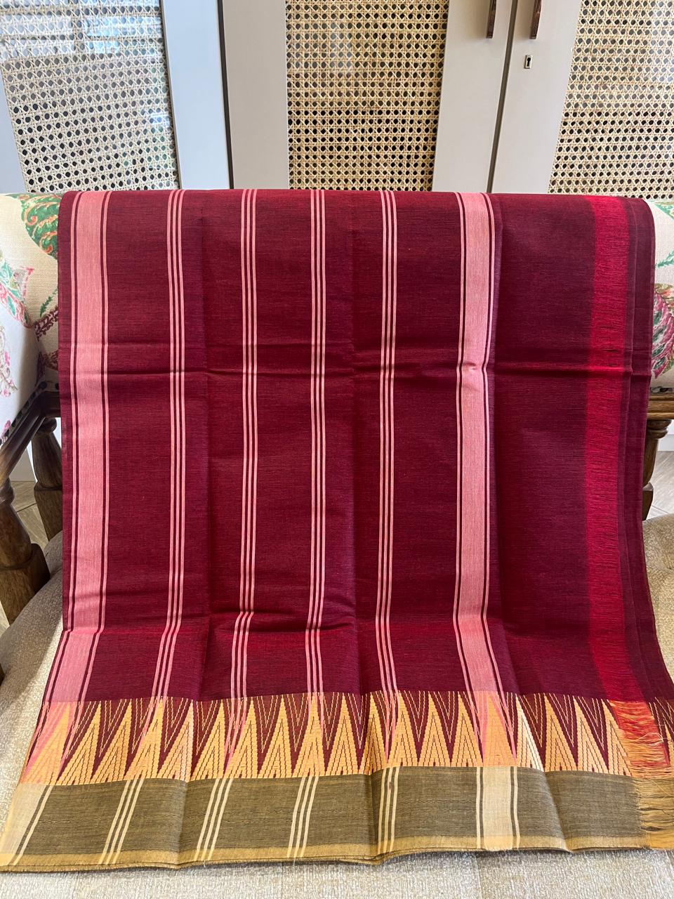 Piali: Pure Kanchipuram Cotton Saree