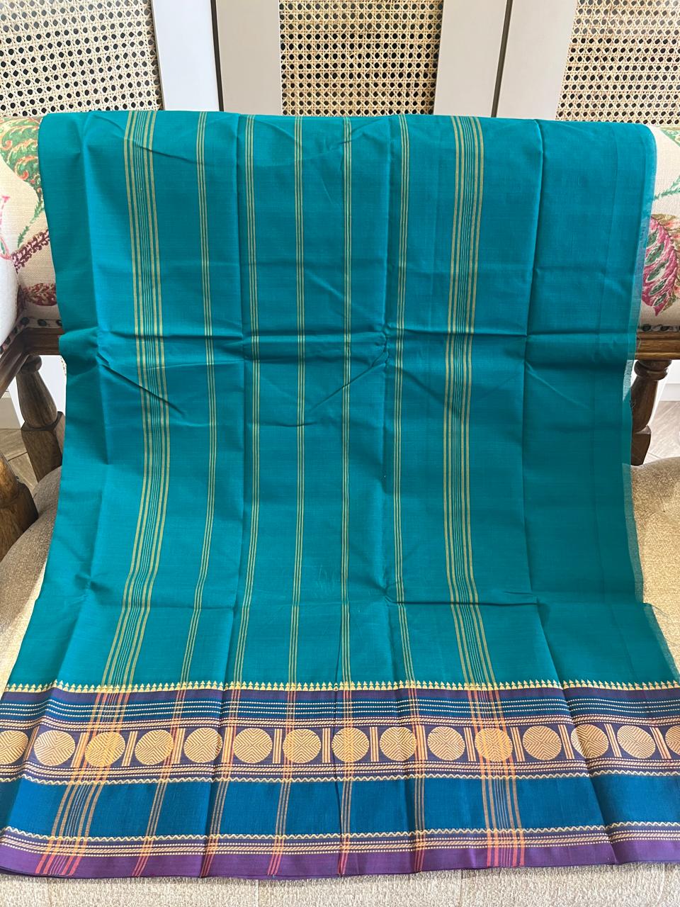 Minal: Pure Kanchipuram Cotton Saree