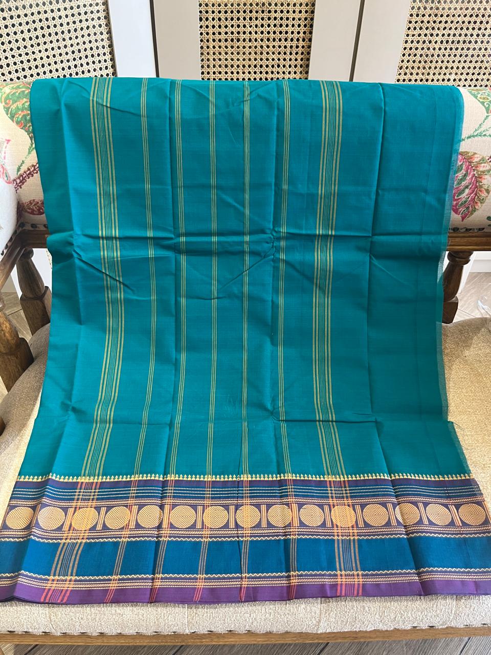 Minal: Pure Kanchipuram Cotton Saree