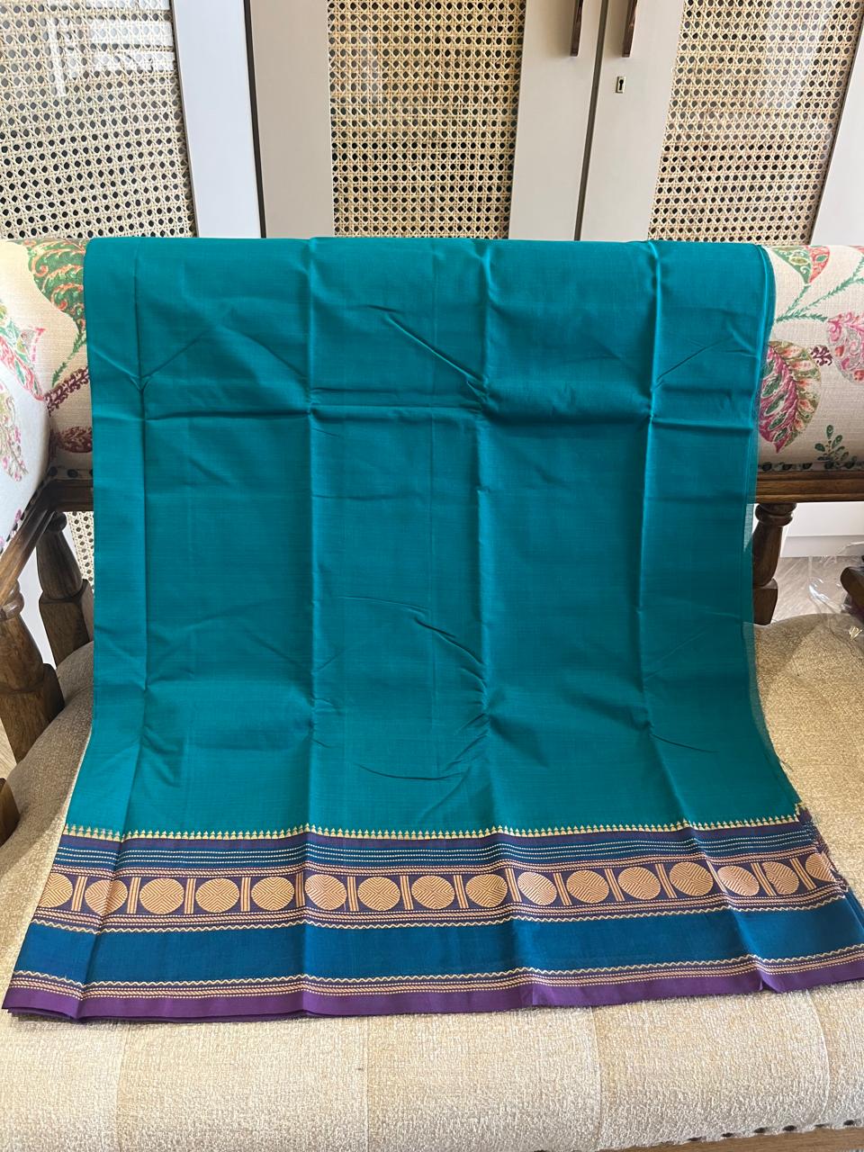 Minal: Pure Kanchipuram Cotton Saree