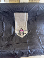 Syaahi Katan Silk Kadhua Butti Coord Fabric