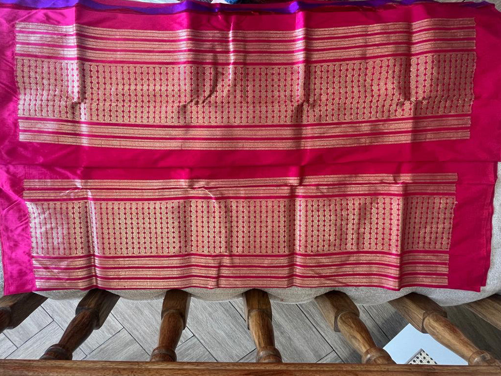 Rangeeli Katan Silk Kadhua Butti Coord Fabric