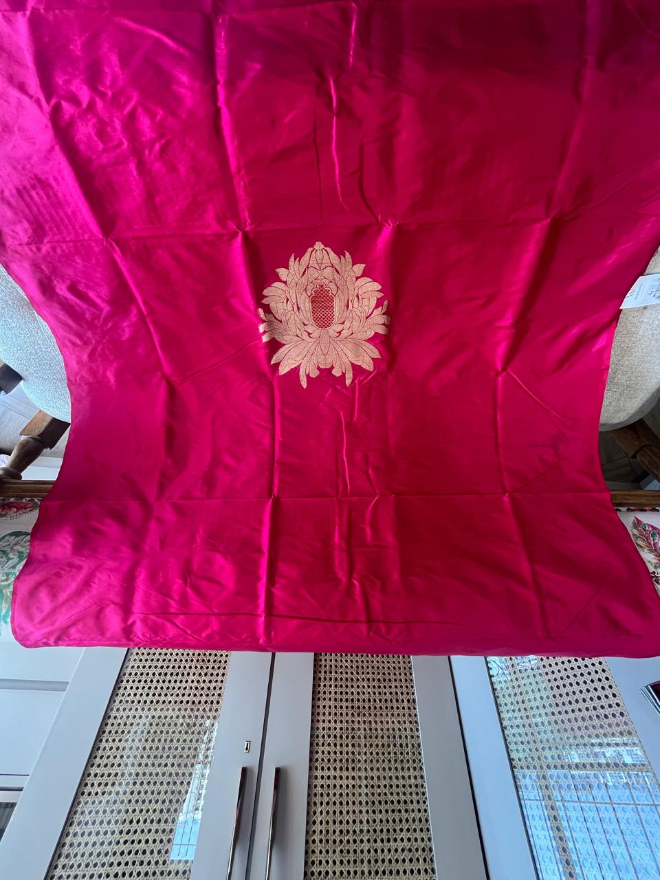 Rangeeli Katan Silk Kadhua Butti Coord Fabric
