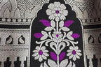Syaahi Katan Silk Kadhua Butti Coord Fabric