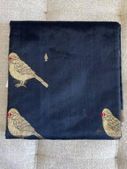 Rajeshwari: Pure Silk Black Chanderi