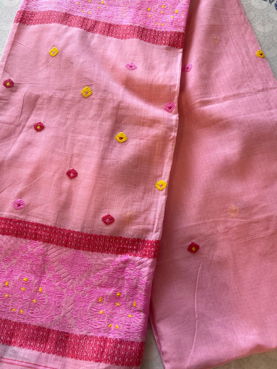 Komal: Handwoven Pure Cotton from Assam