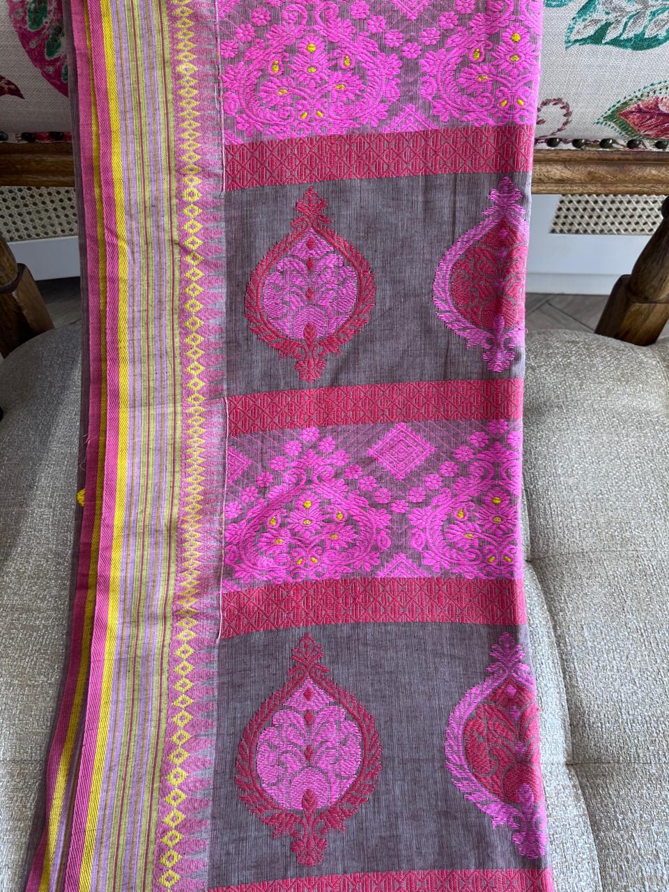 Anaar- Handwoven Assam Cotton