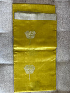 Vibhavari: Pure Silk Black Chanderi