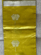 Vibhavari: Pure Silk Black Chanderi