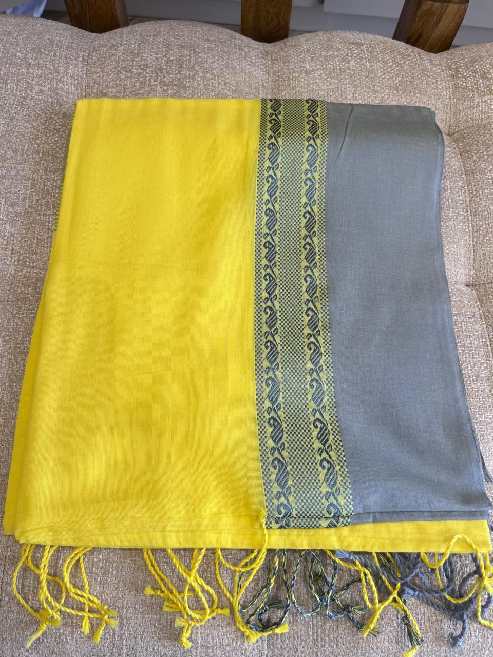 Basanti: 100 count Phulia Cotton