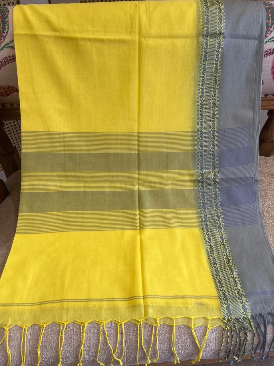 Basanti: 100 count Phulia Cotton