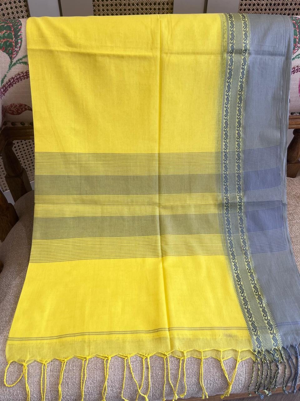 Basanti: 100 count Phulia Cotton