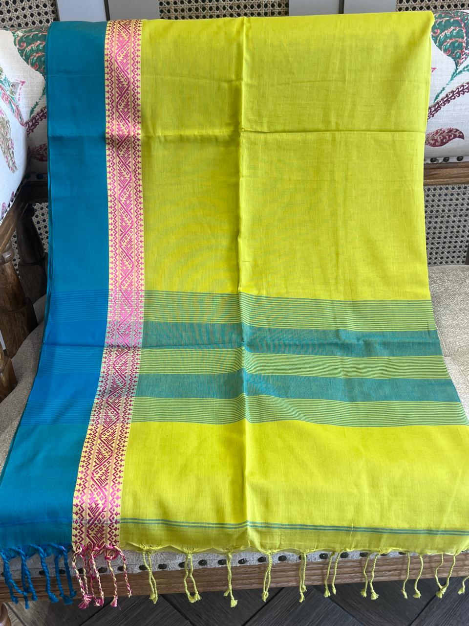Mridula: 100 count Phulia Cotton