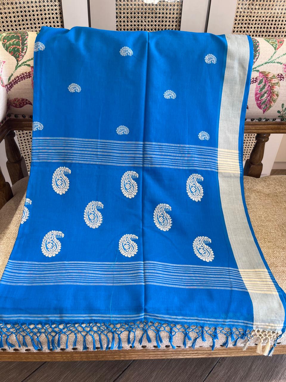 Neeli: 100 count Phulia Cotton