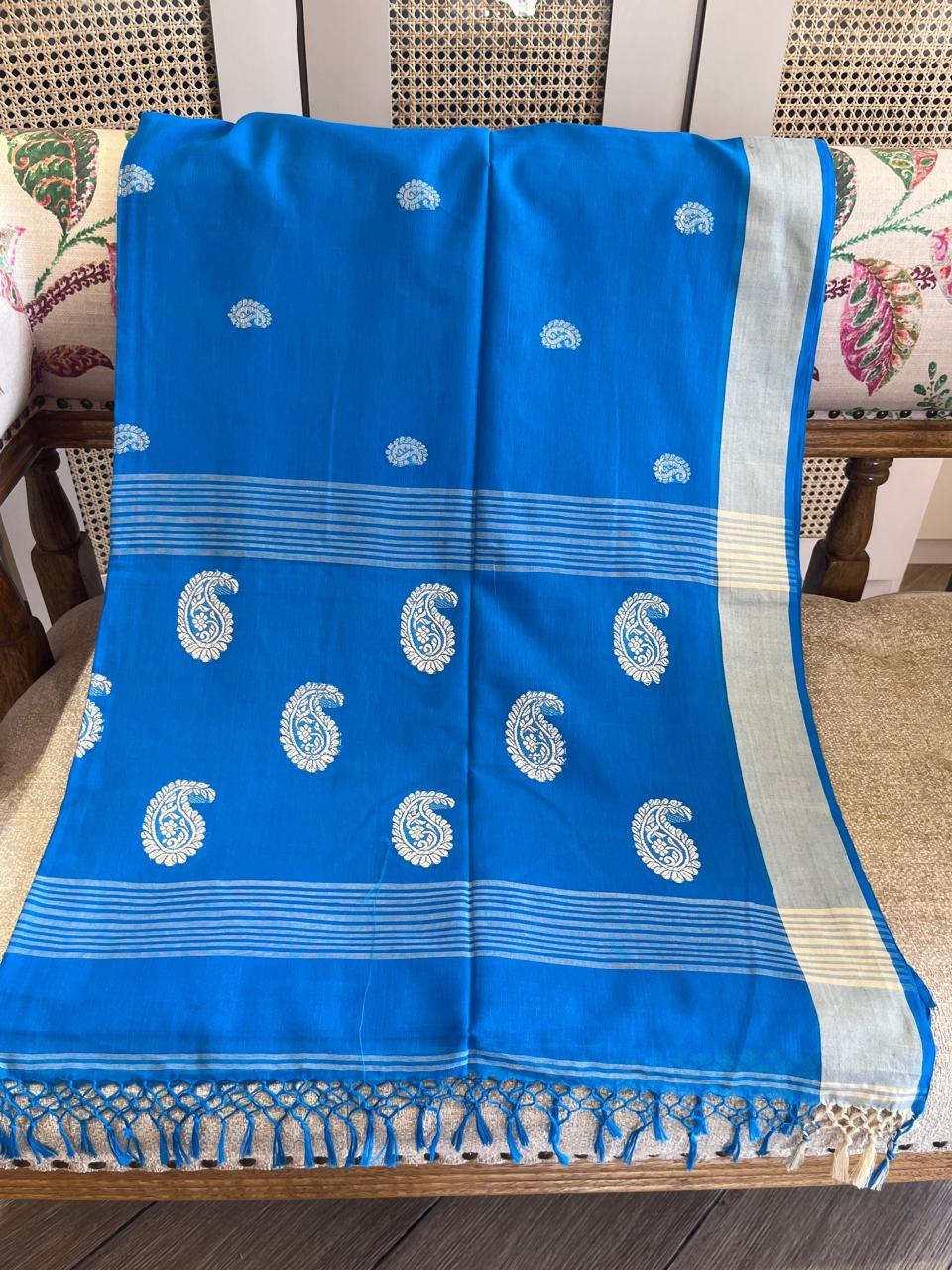 Neeli: 100 count Phulia Cotton