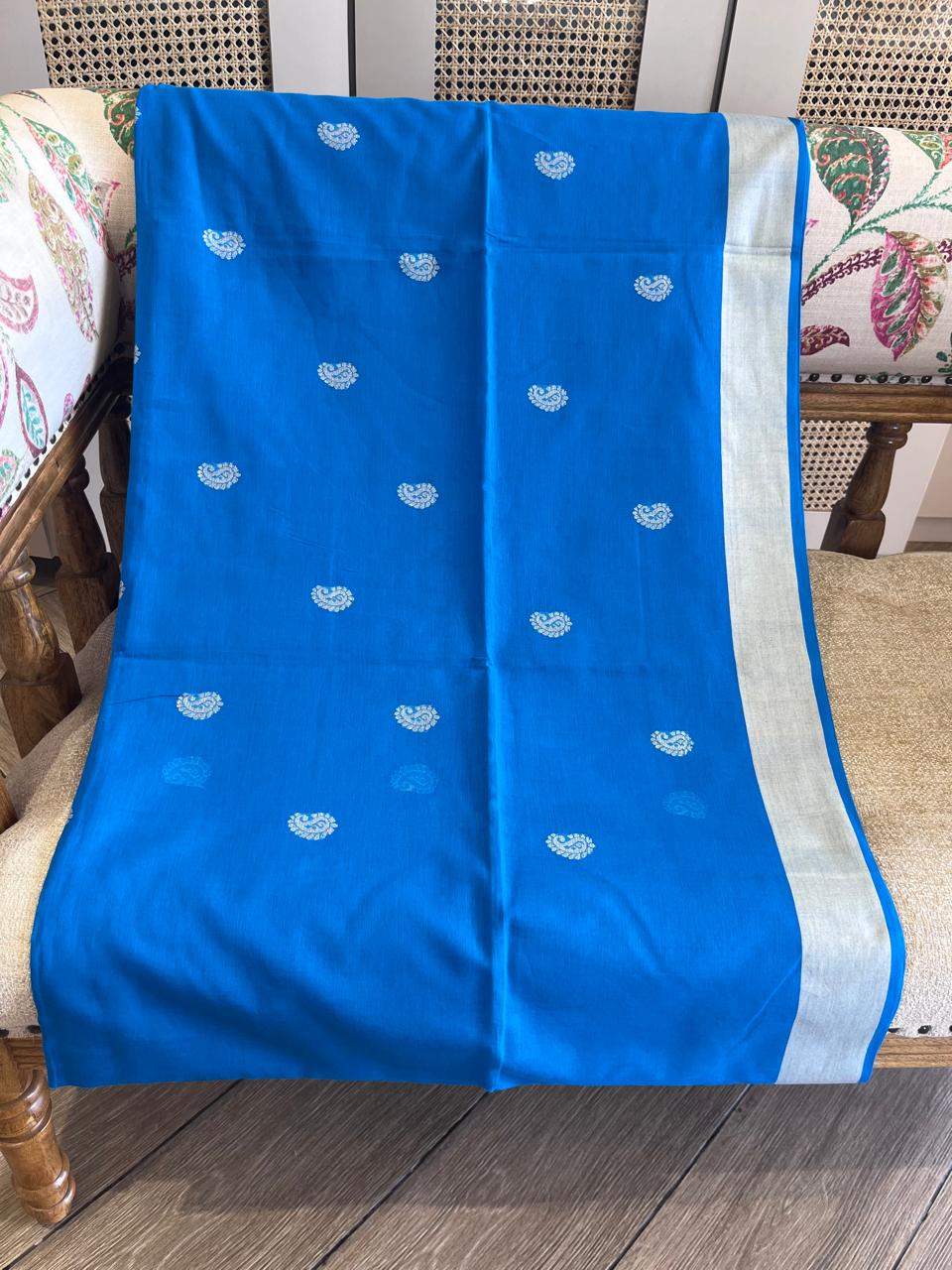 Neeli: 100 count Phulia Cotton