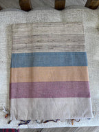 Dhanak: Phulia Cotton with Jute Pallu