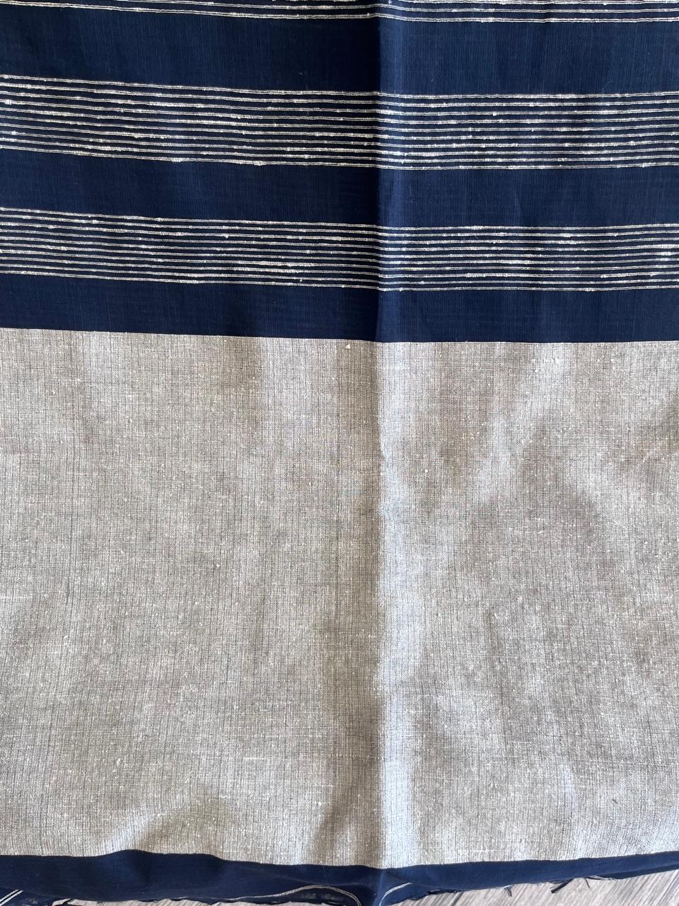 Yamini: Phulia Cotton with Jute Pallu