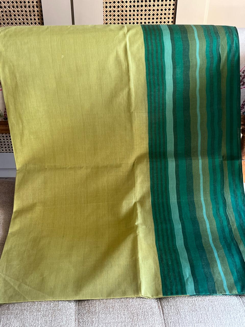Dhani: Phulia Cotton with Jute Pallu