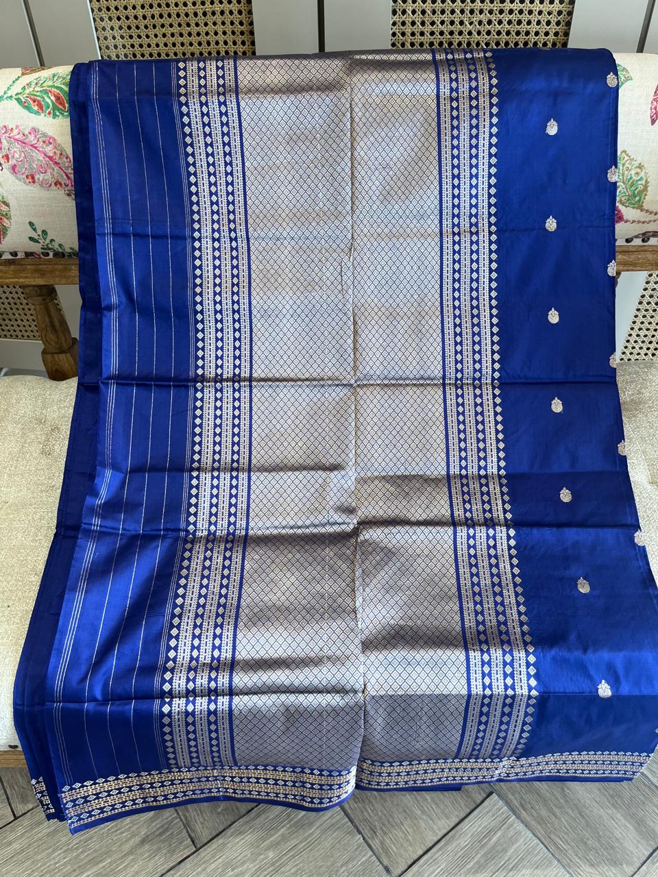 Devagya: Royal Katan Silk Kadhuwa Benarasi