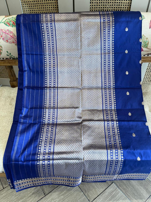 Devagya: Royal Katan Silk Kadhuwa Benarasi