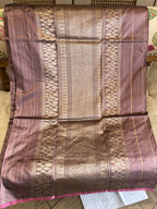 Kasturi: Royal Katan Silk Kadhuwa Benarasi
