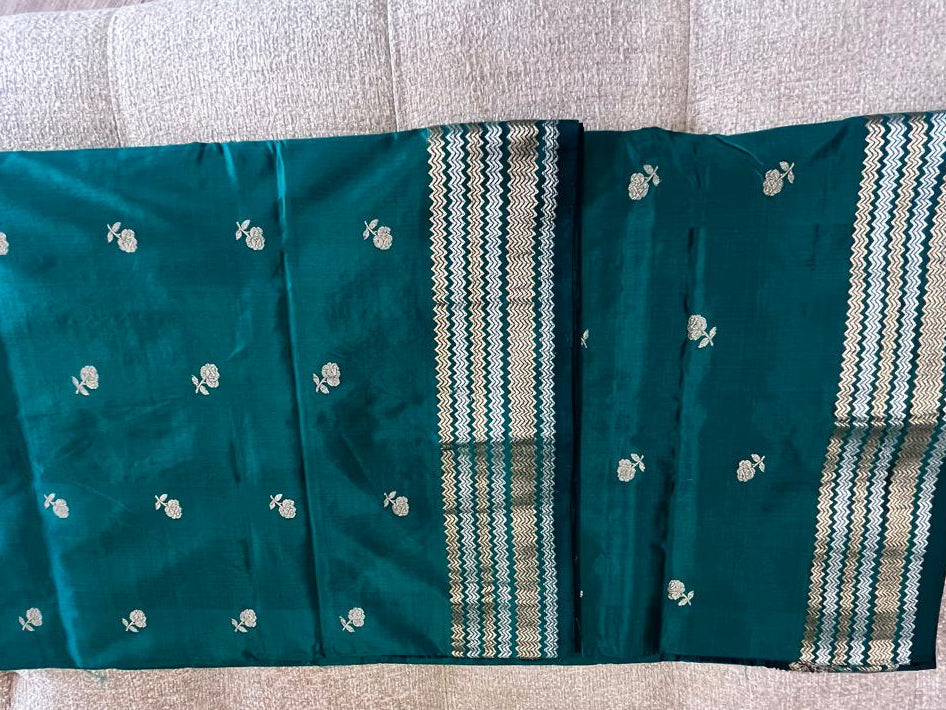 Manika: Royal Katan Silk Kadhuwa Benarasi