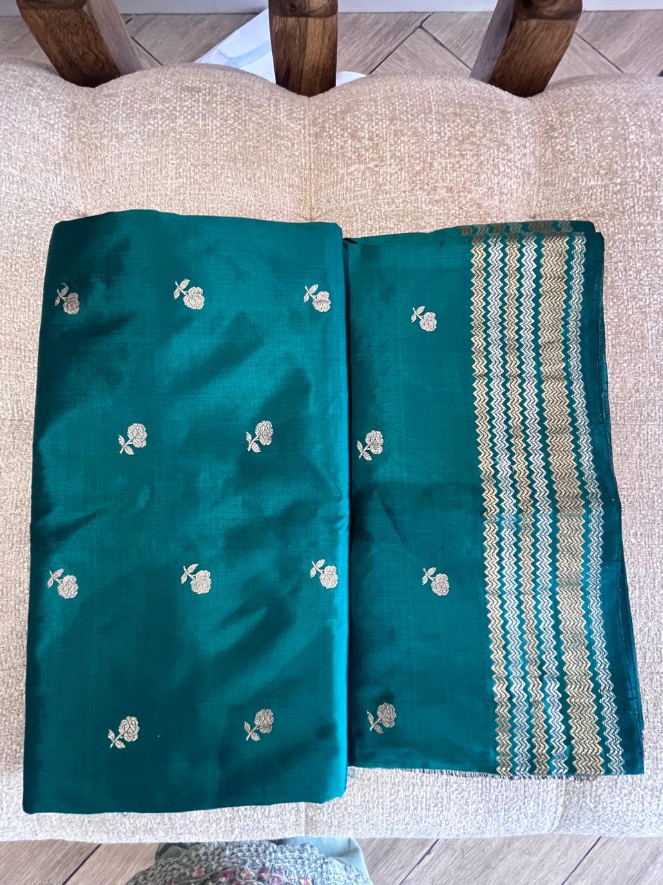 Manika: Royal Katan Silk Kadhuwa Benarasi