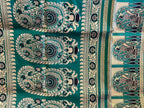 Taranga: Revival Baluchari in Deep Teal