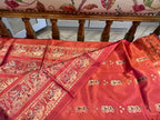 Sindoori: Deep Rust Swarnachuri with Gold Butti