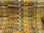 Saptaparna: Minakari Deep Harvest Gold Baluchari