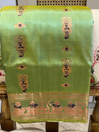 Vanashree: Sage Green Swarnachuri with Royal Procession