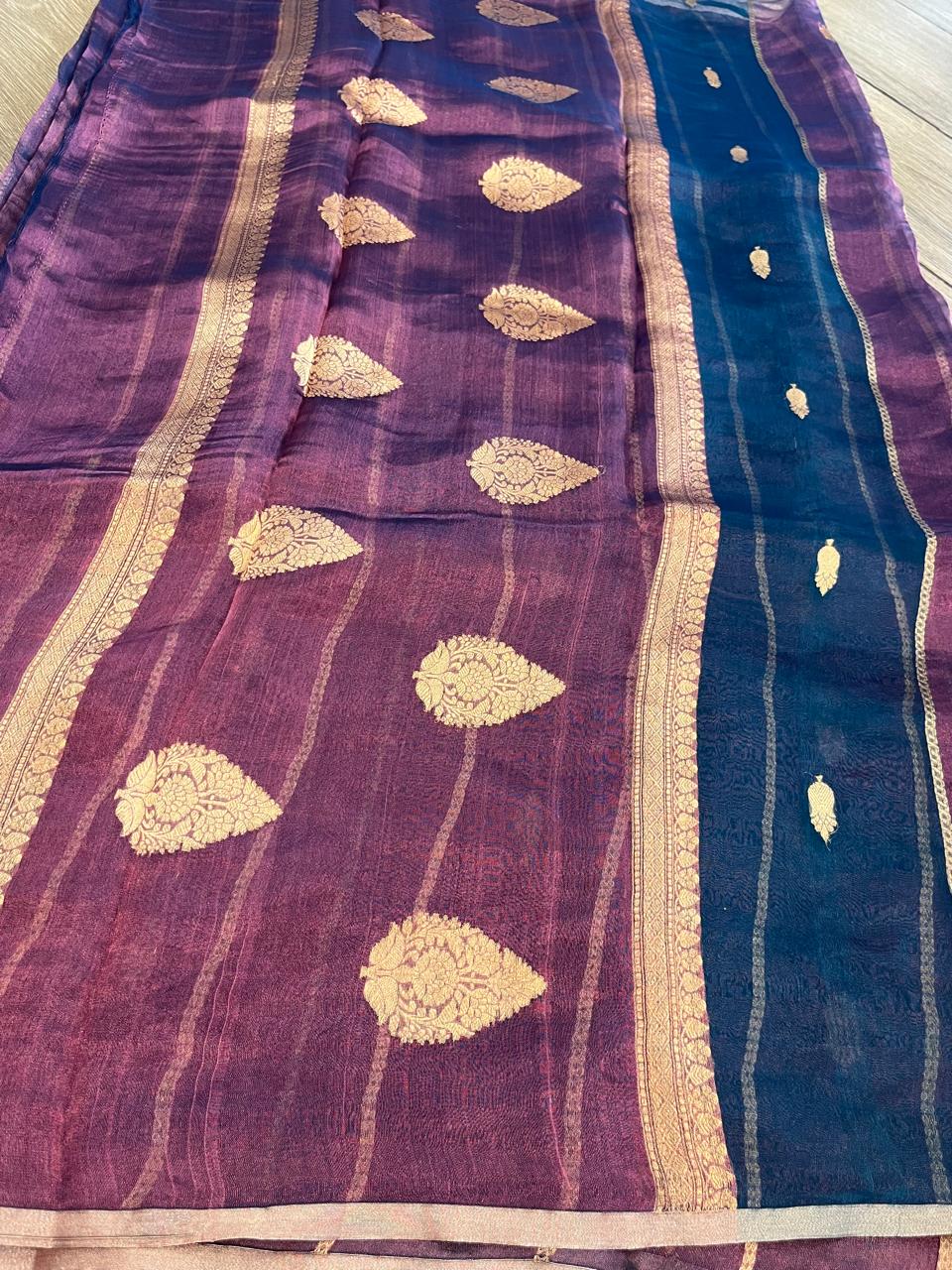 Mayuri: Do-Ranga Kadhua Tissue Banarasi