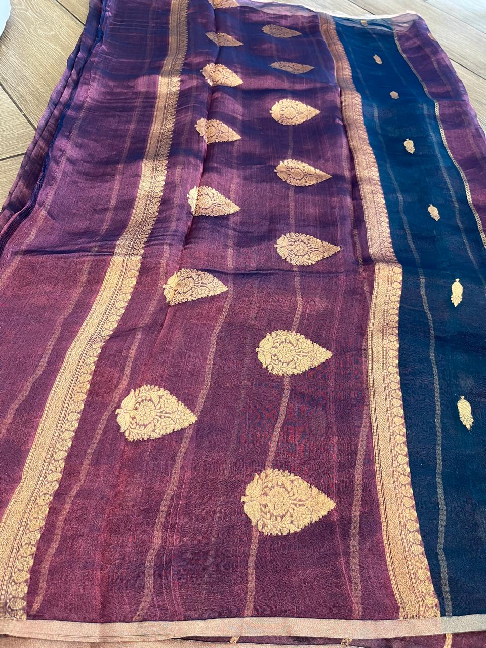 Mayuri: Do-Ranga Kadhua Tissue Banarasi