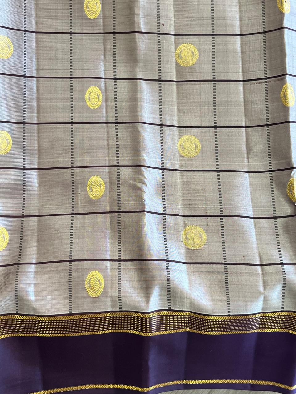 Sandhya: Kattam Pure Silk Kanjeevaram
