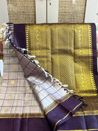 Sandhya: Kattam Pure Silk Kanjeevaram