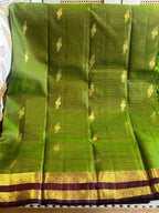 Shyamala: Vairaoosi Green Kanjeevaram, Reta Pett Border