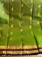 Shyamala: Vairaoosi Green Kanjeevaram, Reta Pett Border
