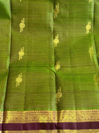 Shyamala: Vairaoosi Green Kanjeevaram, Reta Pett Border