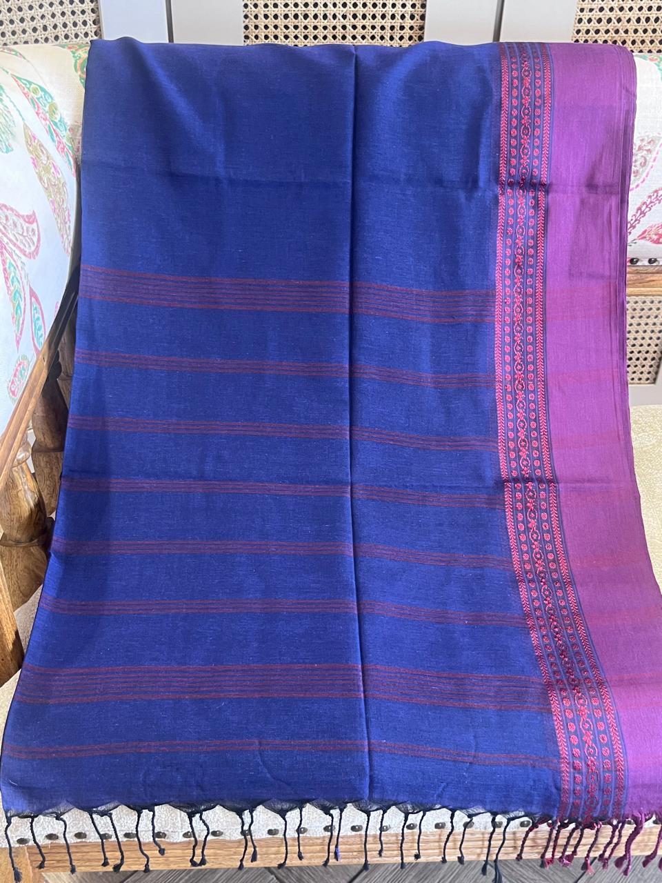 Megha: 100 count Phulia Cotton