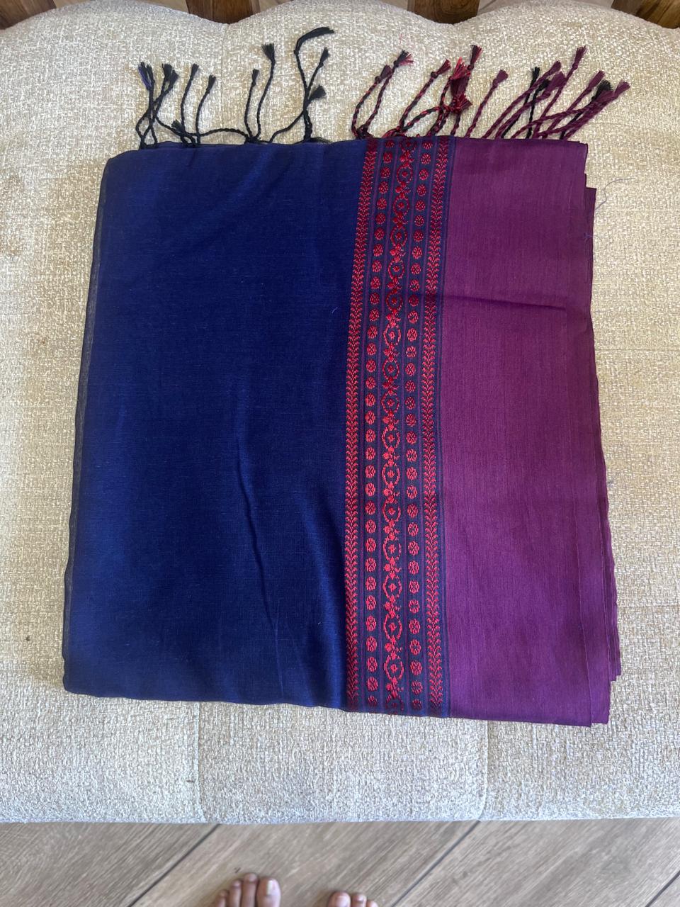Megha: 100 count Phulia Cotton